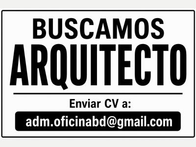  Buscamos Arquitecto 